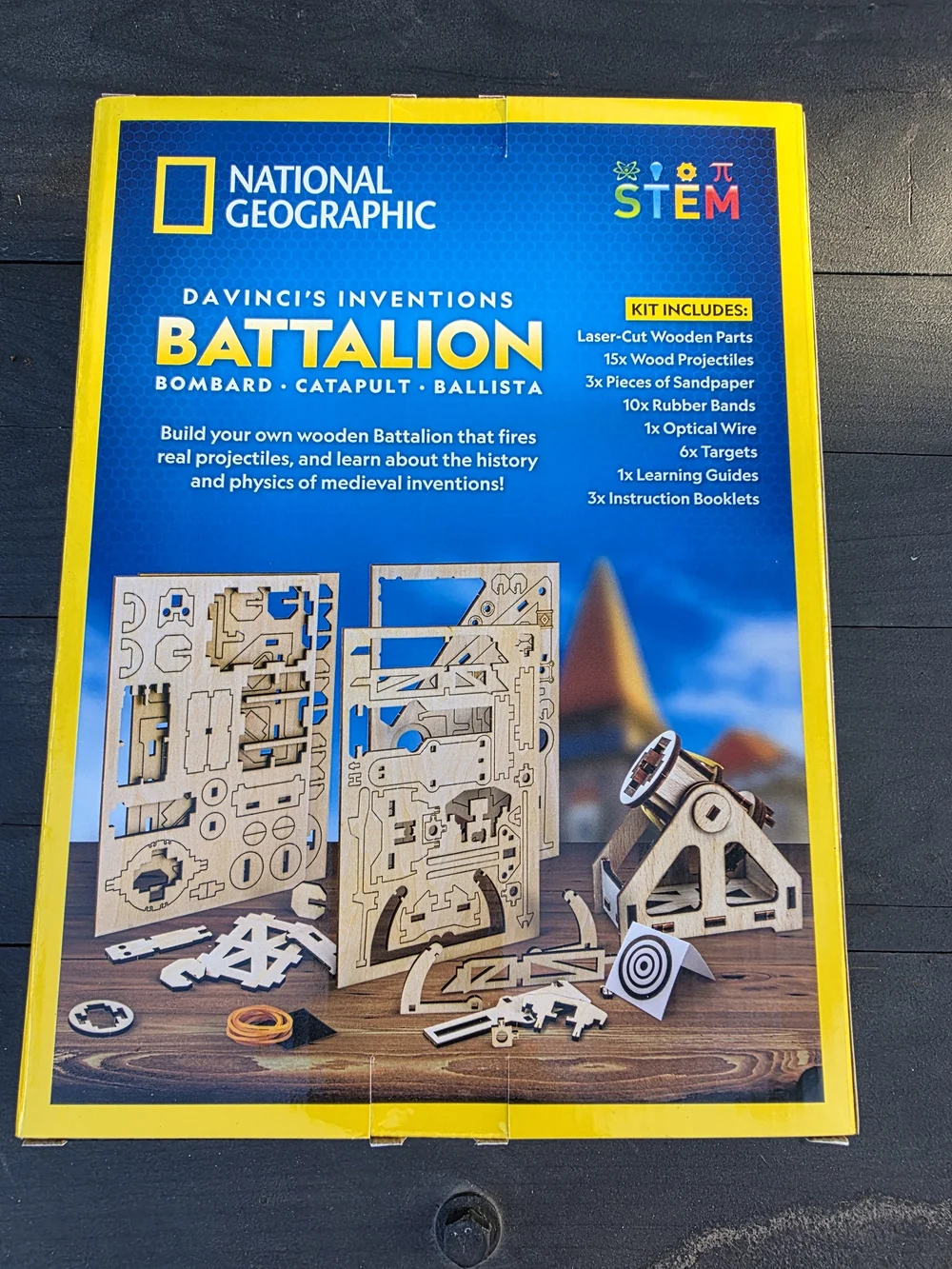 National Geographic Da Vinci's Inventions Battalion STEM Model Kit - NEW SEALED